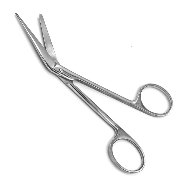 03.PI.290. Ножиці для розтину судин, горизонтально-зігнуті, 135 мм. PARADISE